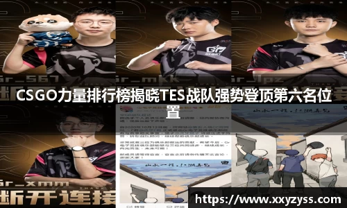 CSGO力量排行榜揭晓TES战队强势登顶第六名位置